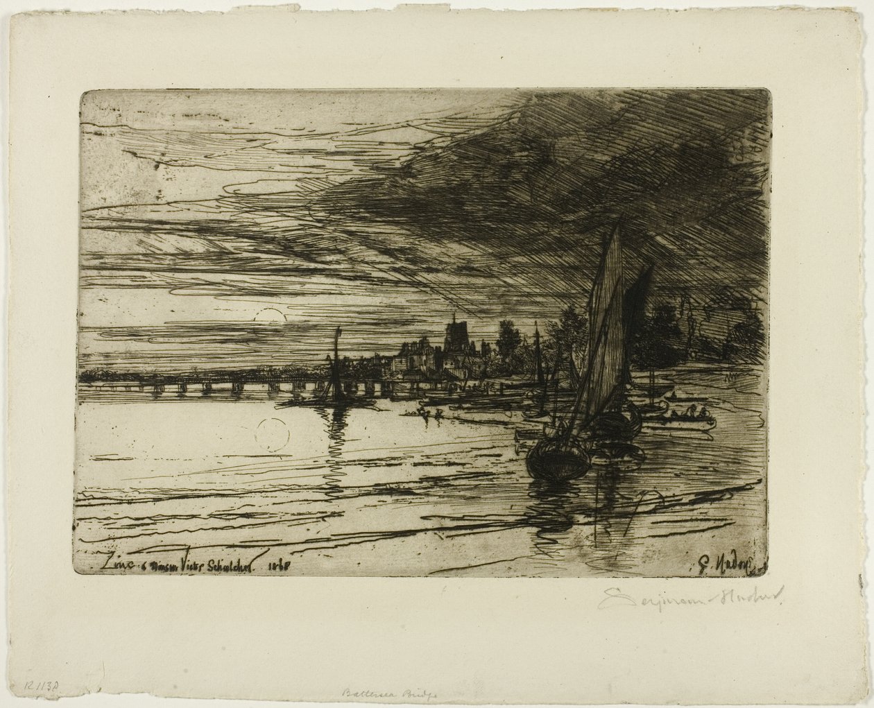 Battersea-Brücke von Francis Seymour Haden