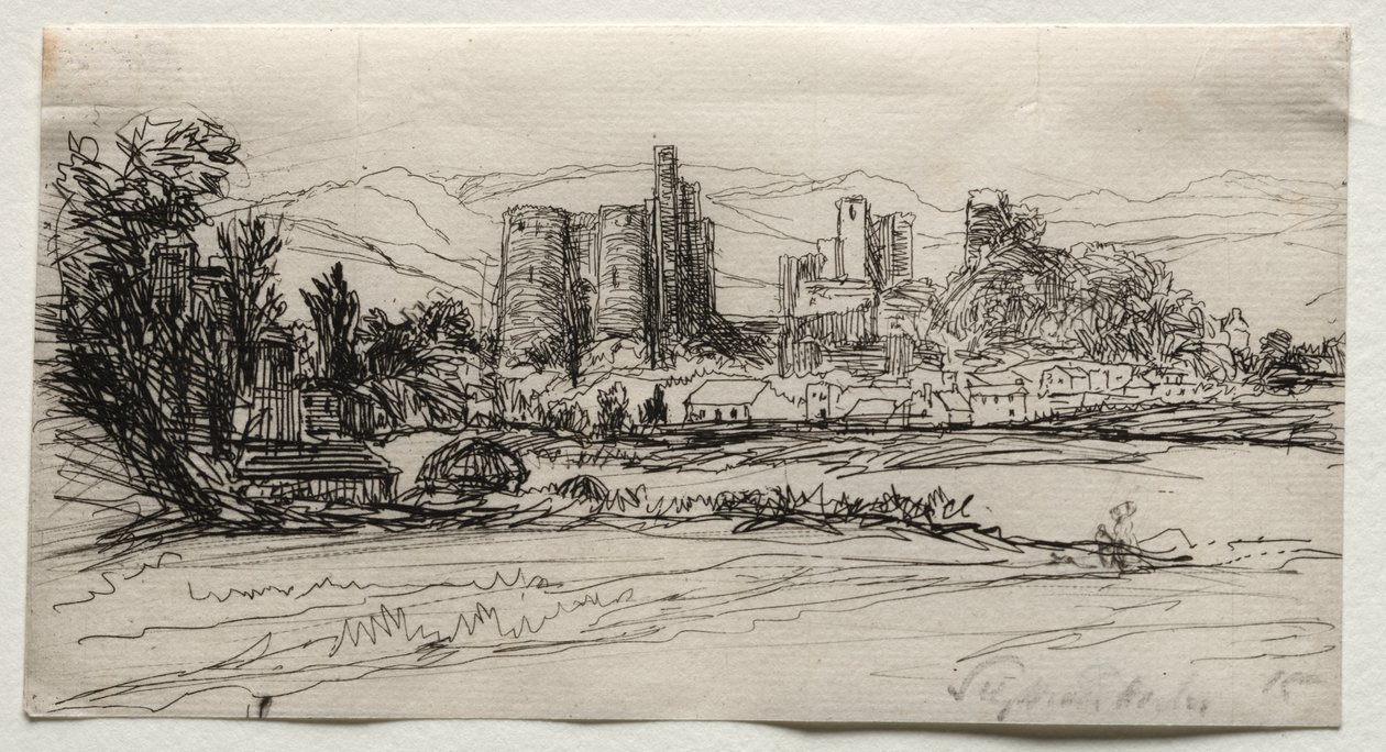 Burg Kidwelly von Francis Seymour Haden