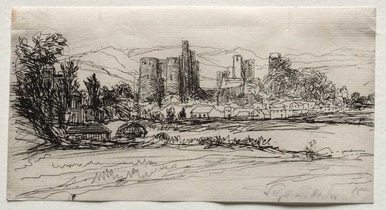 Kidwelly Castle von Francis Seymour Haden