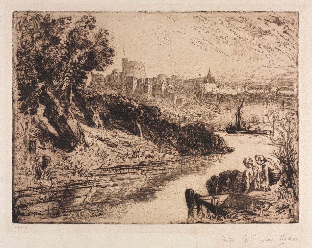 Schloss Windsor von Francis Seymour Haden