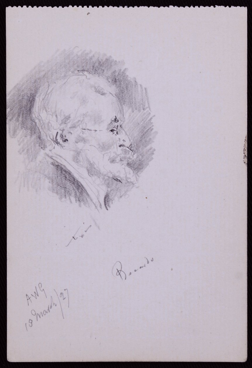 Porträt von Halsey Ricardo von Francis Wilfred Lawson