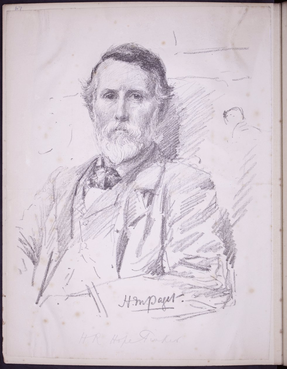 Porträt von Hope-Pinker HR, ca. 1900 von Francis Wilfred Lawson