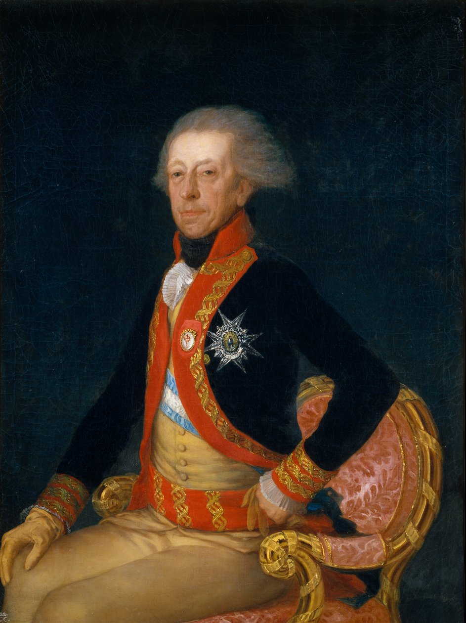 Porträt von General Antonio Ricardos von Francisco de Goya