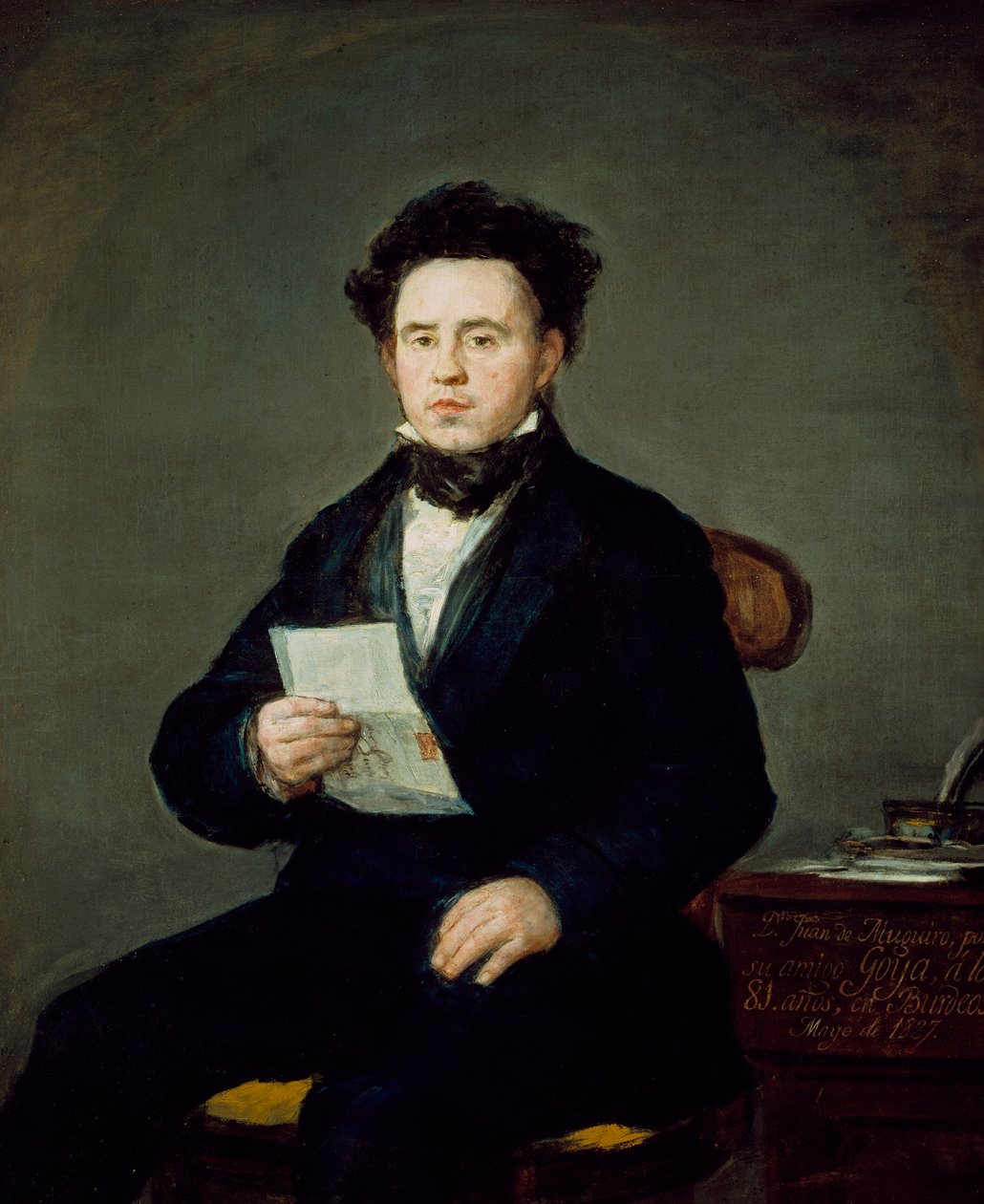 Porträt von Juan Bautista de Muguiro von Francisco de Goya