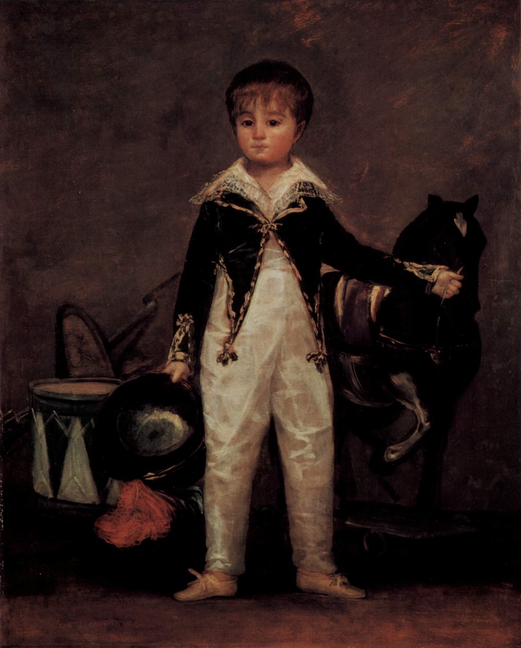 Porträt von Pepito Costa y Bonelis von Francisco de Goya