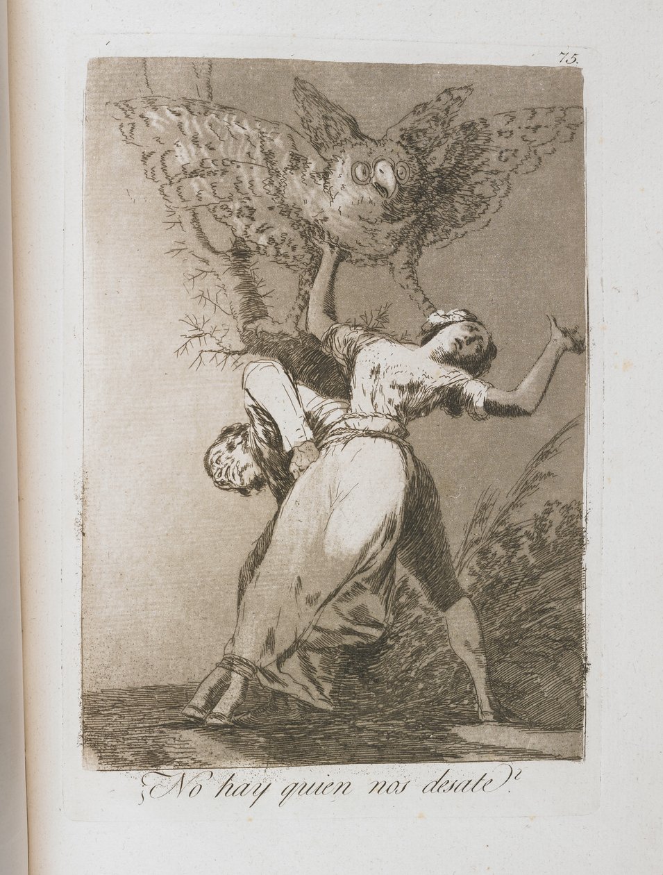 Tafel aus Los Caprichos, 1797-1798 von Francisco de Goya