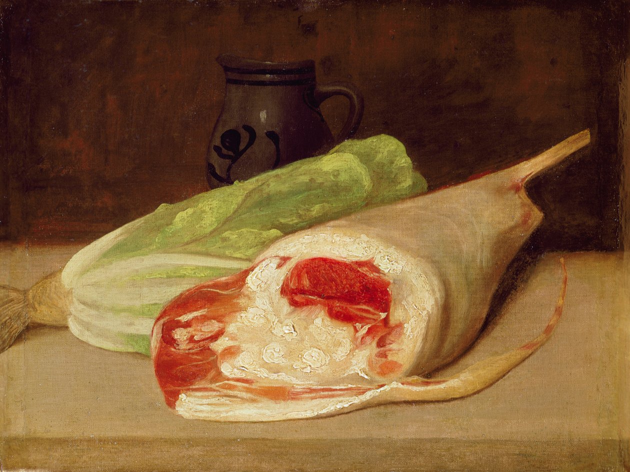 Stillleben eines Lammkeules von Francisco de Goya