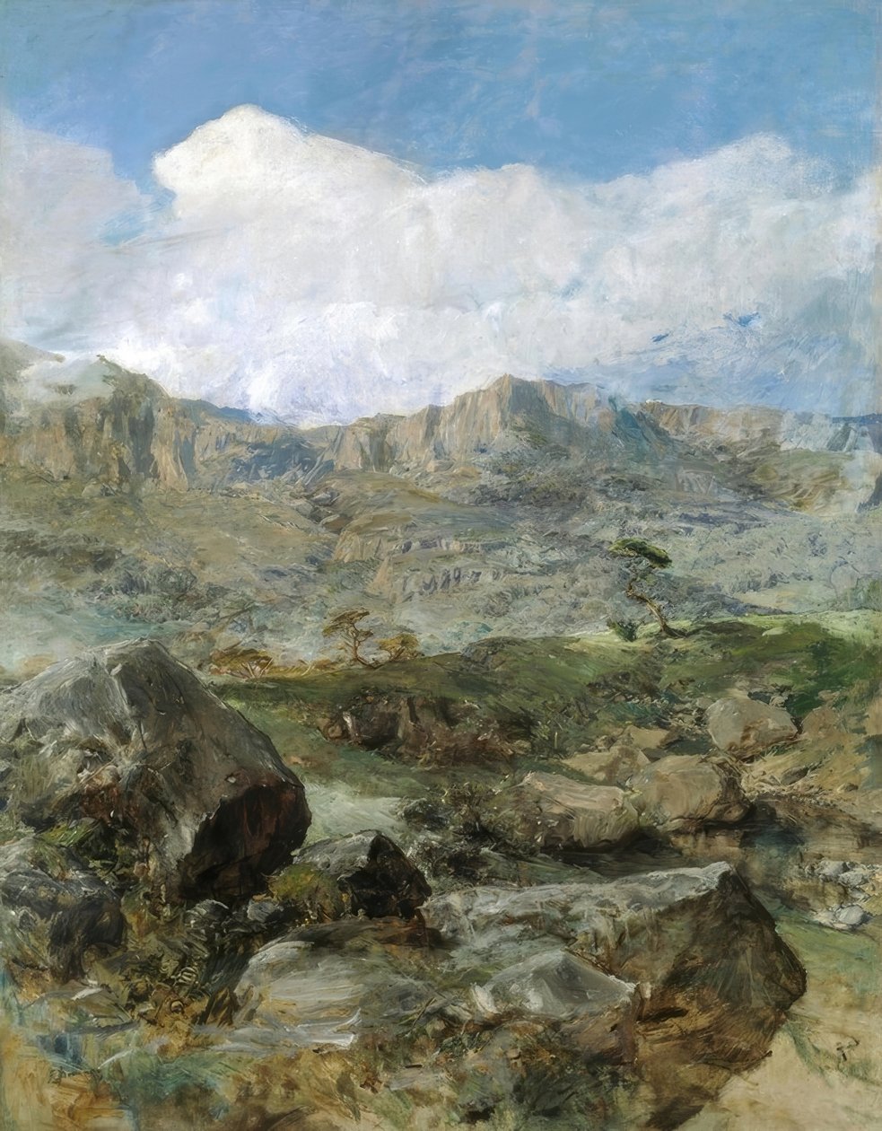Große Landschaft (Aragon) von Francisco Domingo Marqués