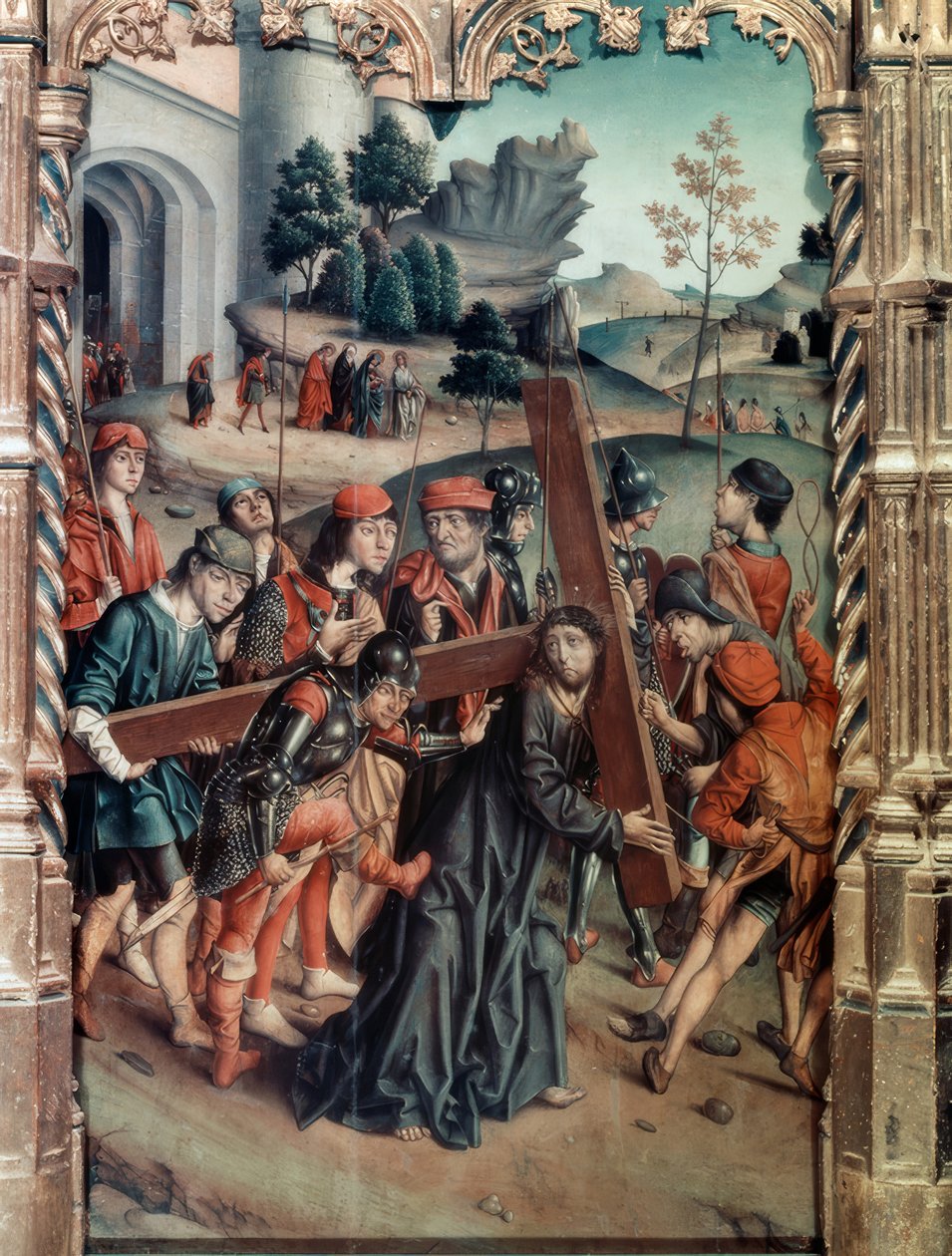 Die Kreuztragung von Francisco Gallego