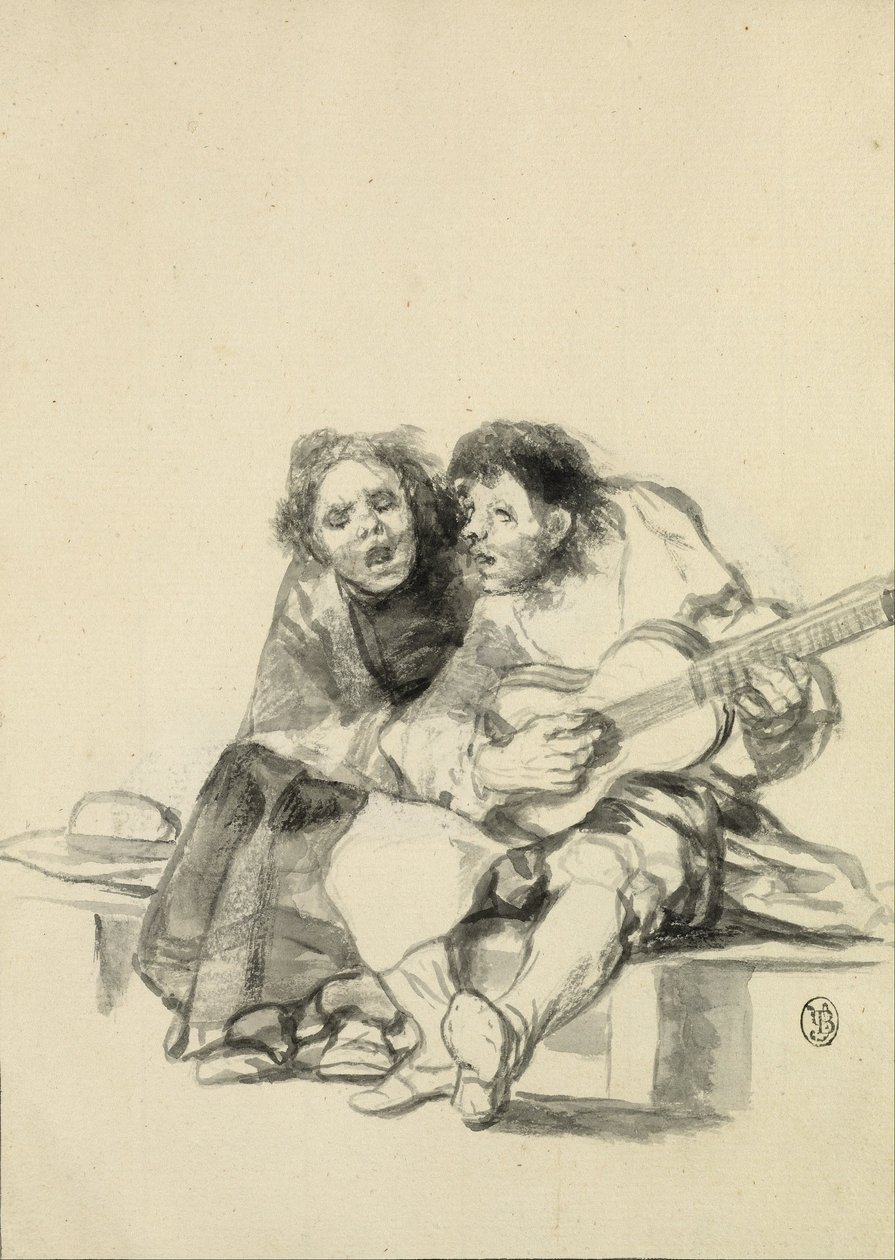 Muy accordes (Sie sind sehr harmonisch) von Francisco de Goya