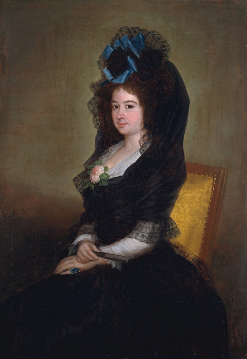 Narcisa Baranana de Goicoechea von Francisco de Goya