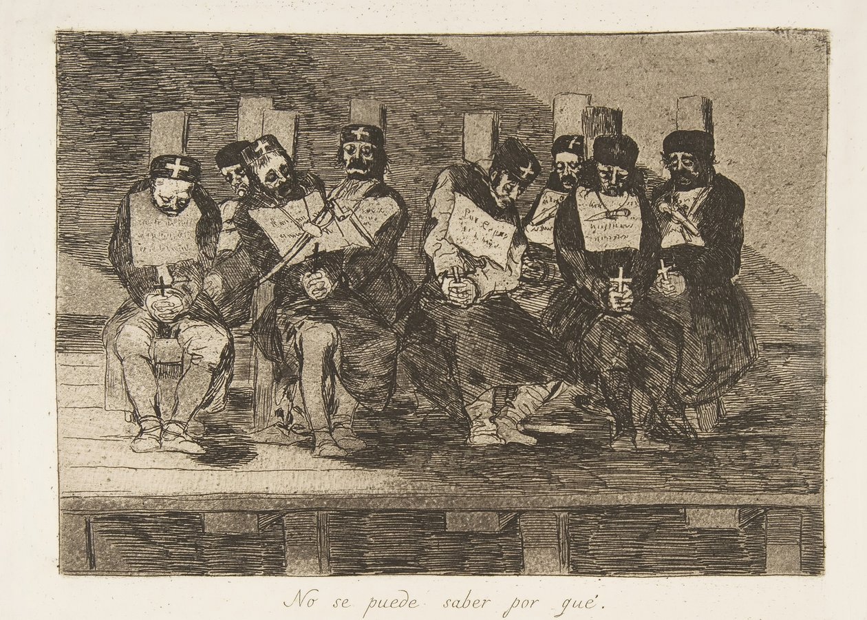 Tafel 35 aus Die Schrecken des Krieges Los Desastres de La Guerra: Ein C..., 1810 veröffentlicht 1863 von Francisco de Goya