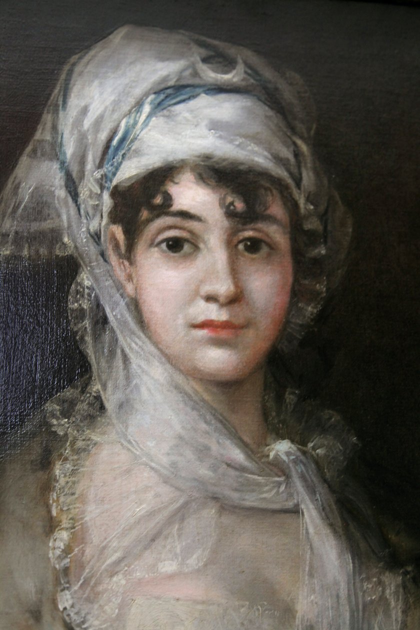 Porträt der Schauspielerin Antonia Zarate, um 1810-1811 von Francisco de Goya