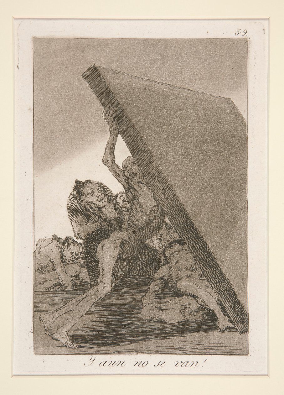 Y aun no se van! (Und sie gehen immer noch nicht) von Francisco de Goya