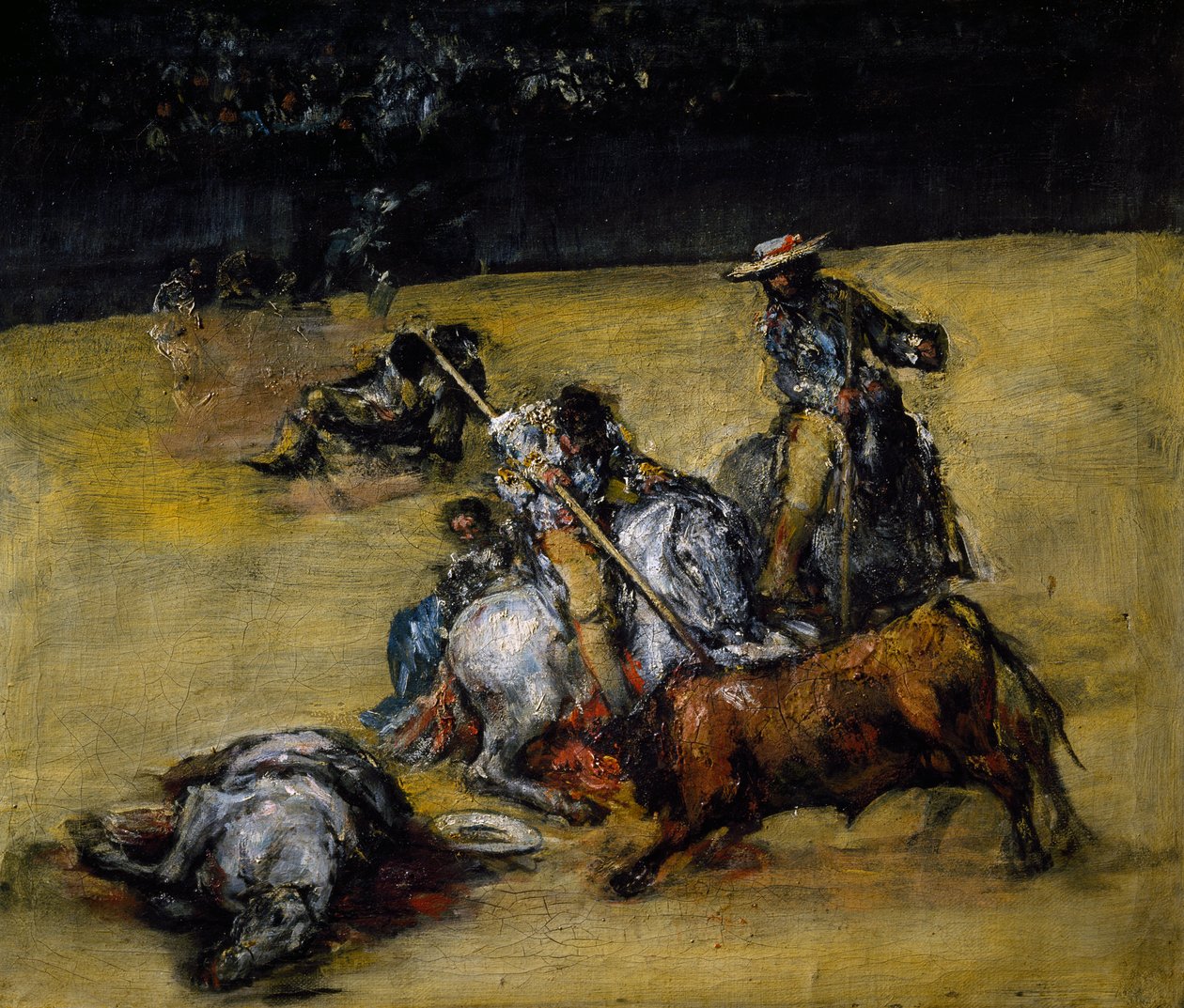 Stierkampf, ca. 1825 von Francisco Jose de Goya y Lucientes