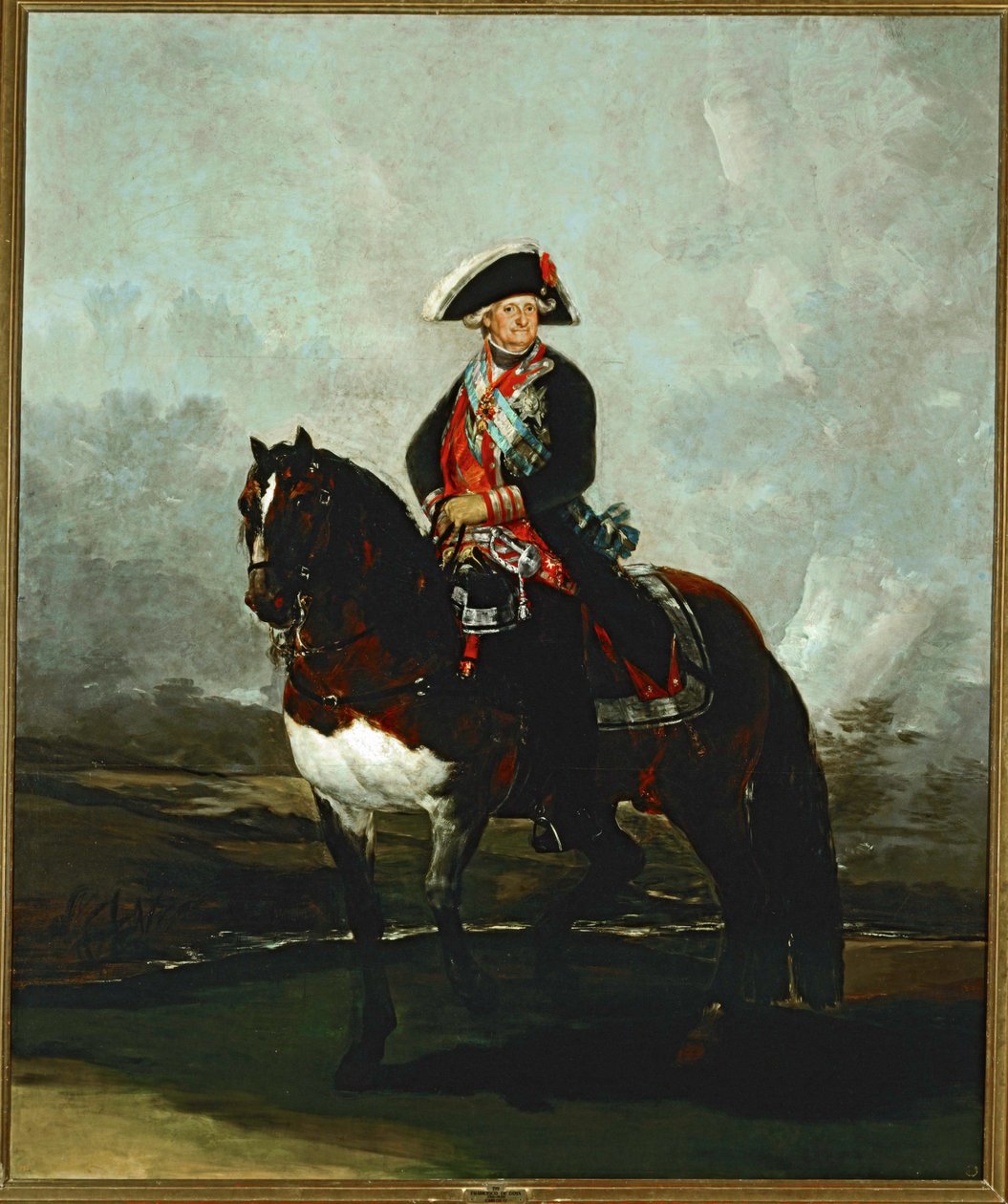 Karl IV. zu Pferd von Francisco Jose de Goya y Lucientes