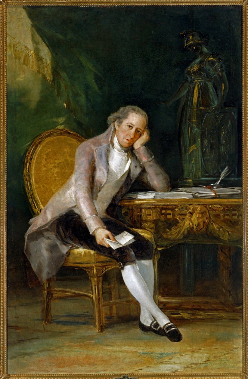 Don Gaspar Melchor de Jovellanos von Francisco Jose de Goya y Lucientes