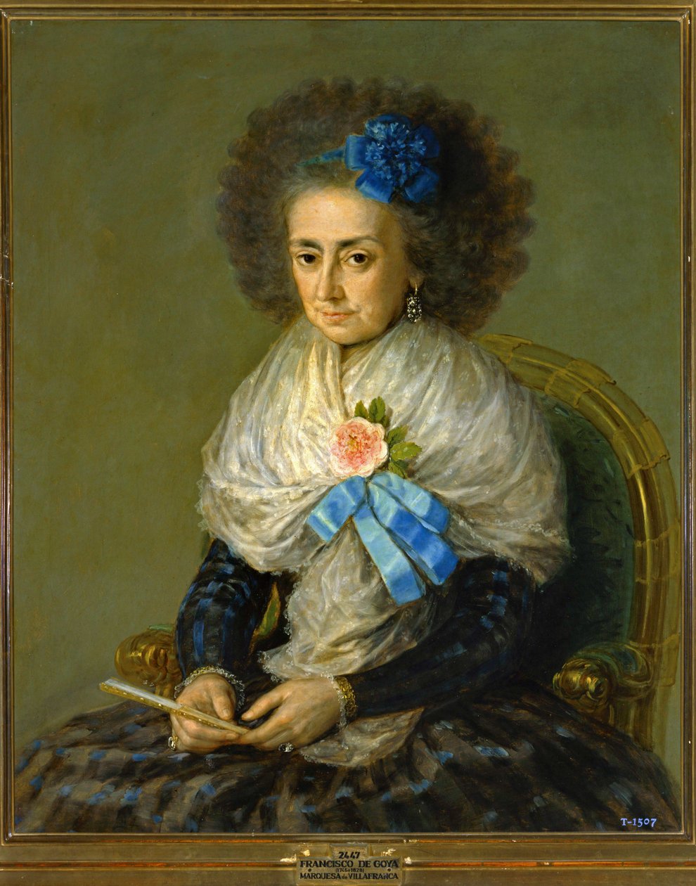 Doña Maria Antonia Gonzaga, Marquesa de Villafranca von Francisco Jose de Goya y Lucientes