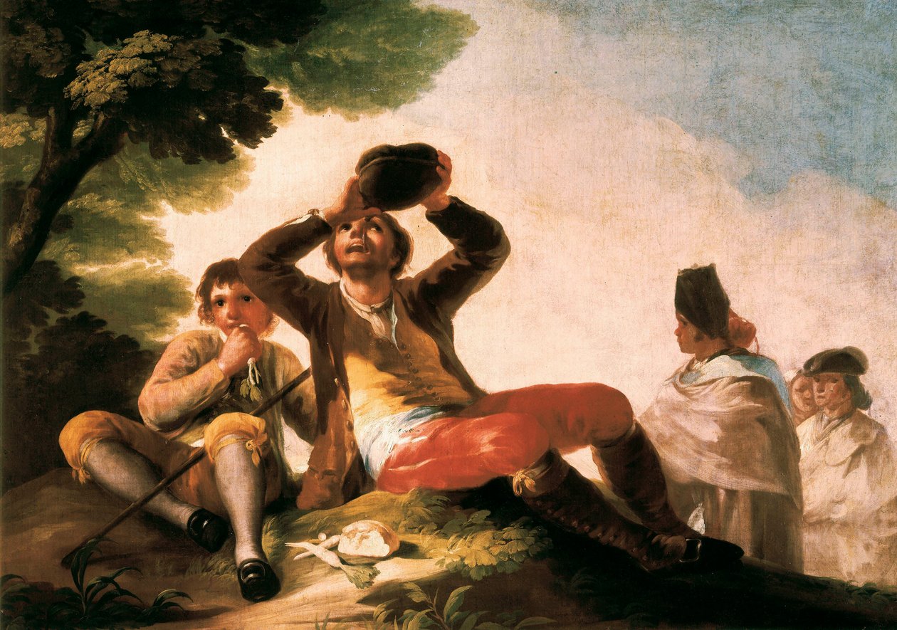 Der Trinker von Francisco Jose de Goya y Lucientes