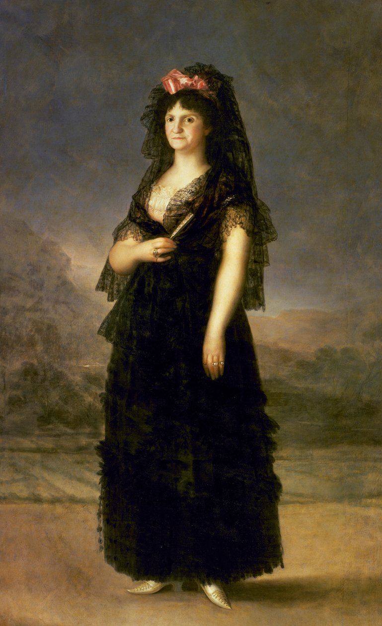 Maria Luisa von Parma (1751-1819) von Francisco Jose de Goya y Lucientes