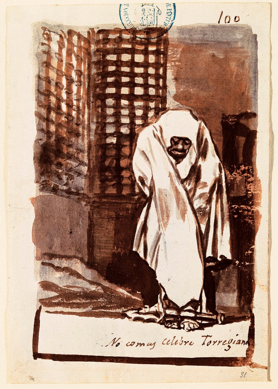 Iss nicht, illustre Torregiano von Francisco Jose de Goya y Lucientes