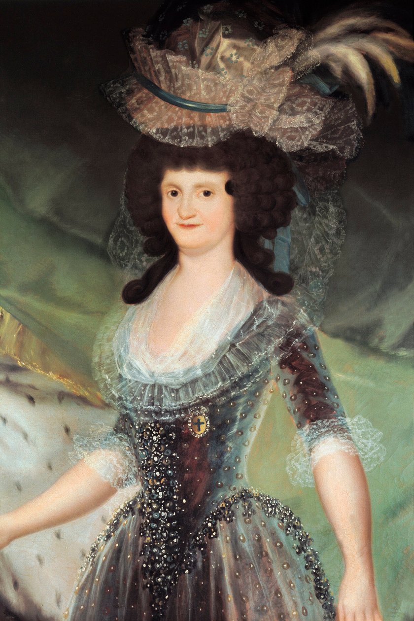 Porträt von Marie Louise de Parme von Francisco Jose de Goya y Lucientes