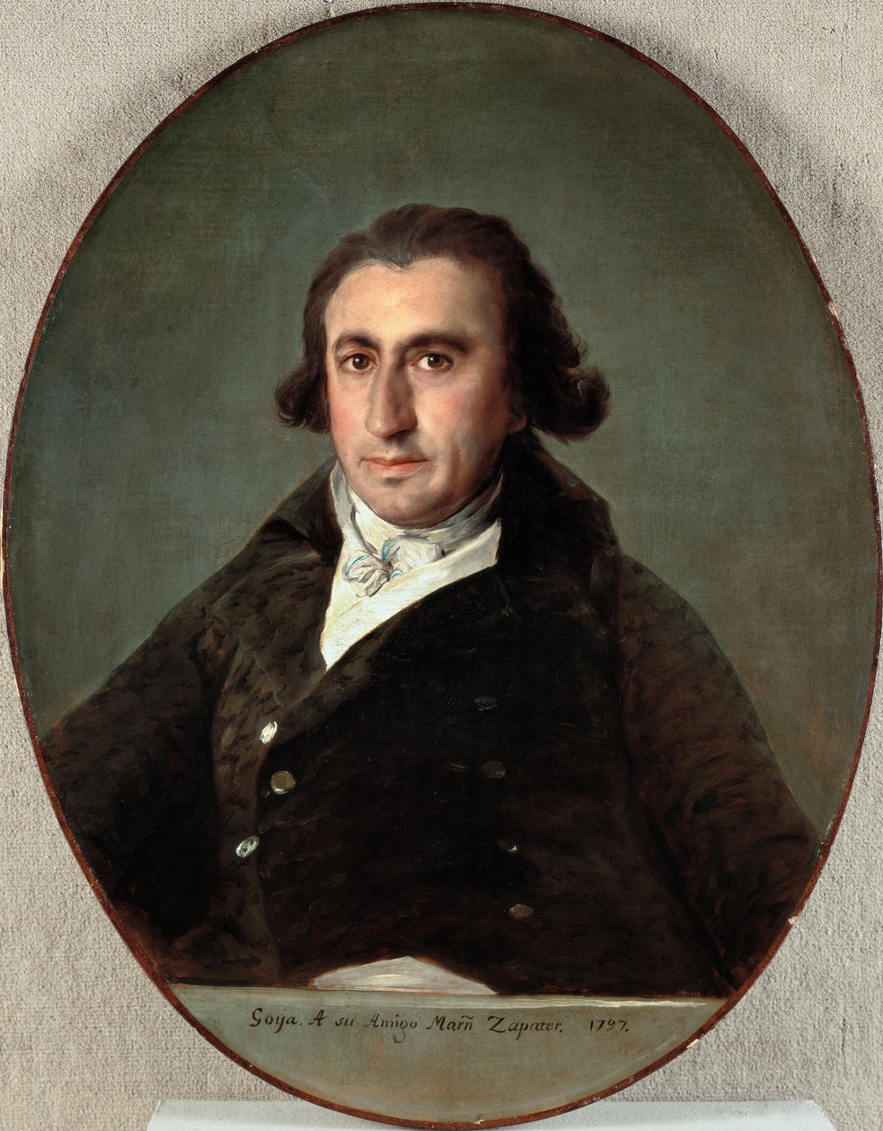 Porträt von Martin Zapater y Claveria von Francisco Jose de Goya y Lucientes