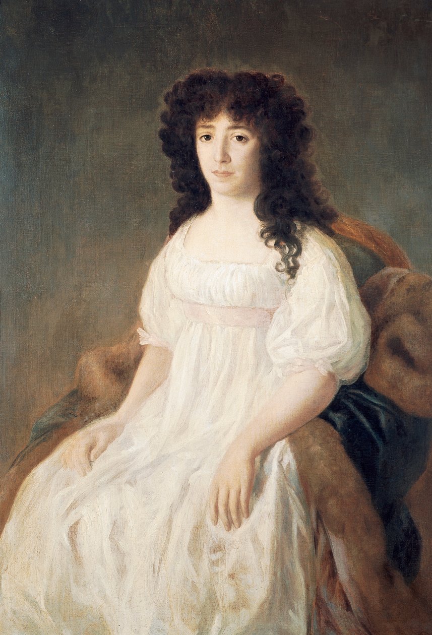 Porträt der Gräfin von Casa Flores von Francisco Jose de Goya y Lucientes