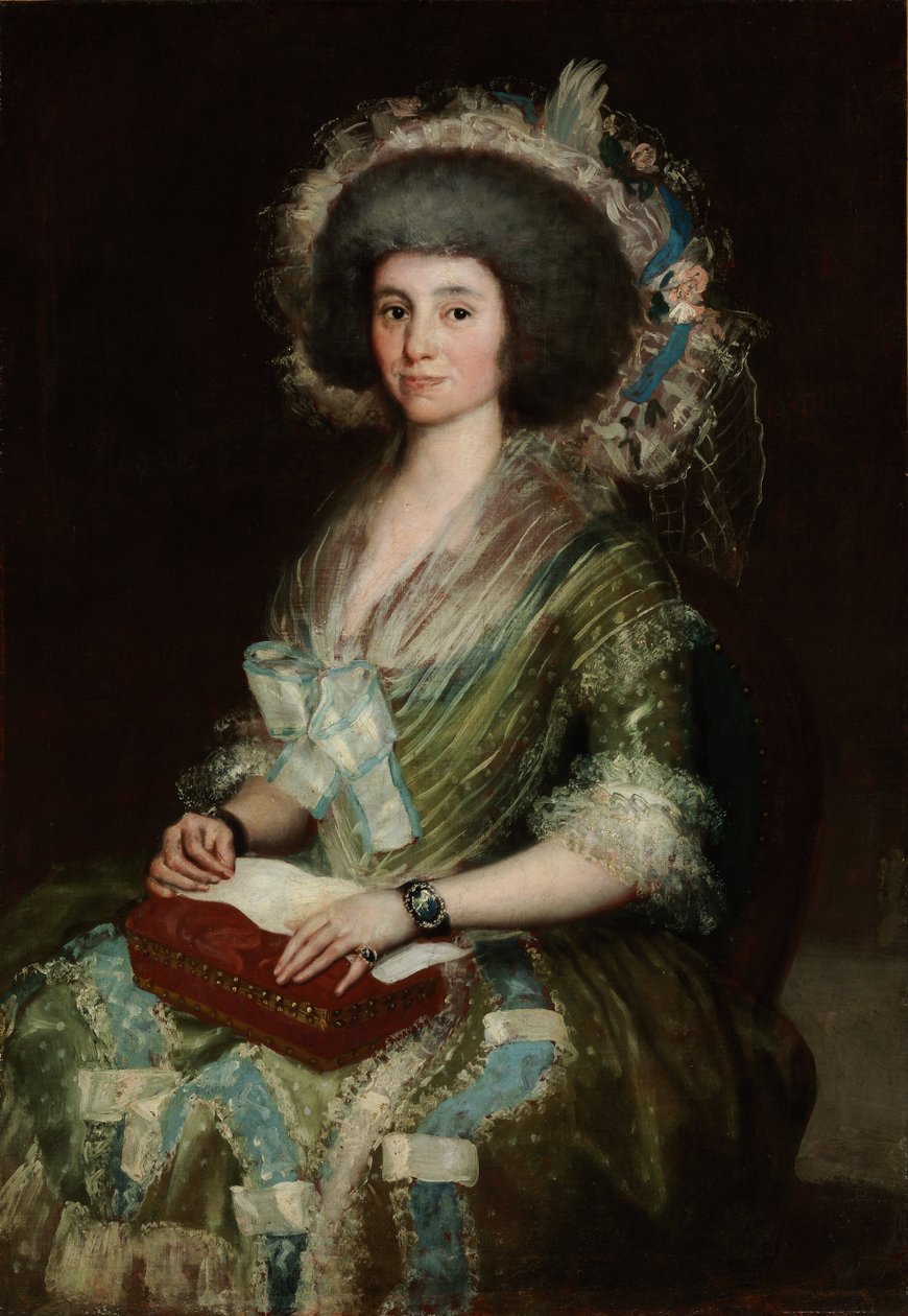 Porträt von Doña Manuela Camas, der Frau von Ceán Bermúdez von Francisco de Goya