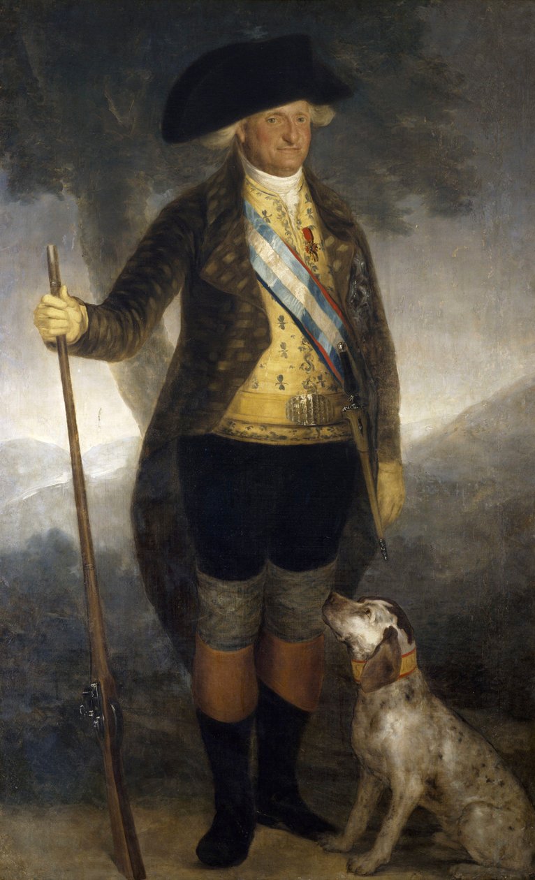 Porträt von König Karl IV. von Spanien von Francisco Jose de Goya y Lucientes
