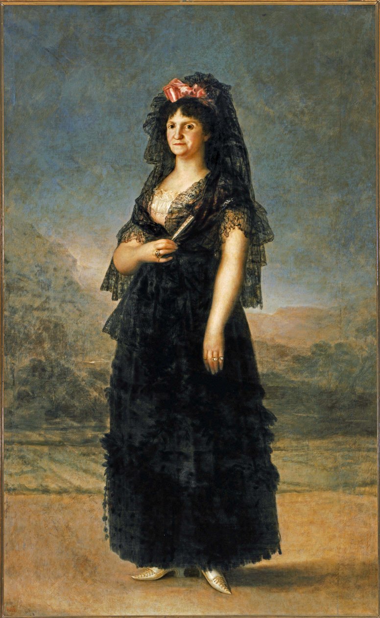 Königin Maria Luisa von Francisco Jose de Goya y Lucientes