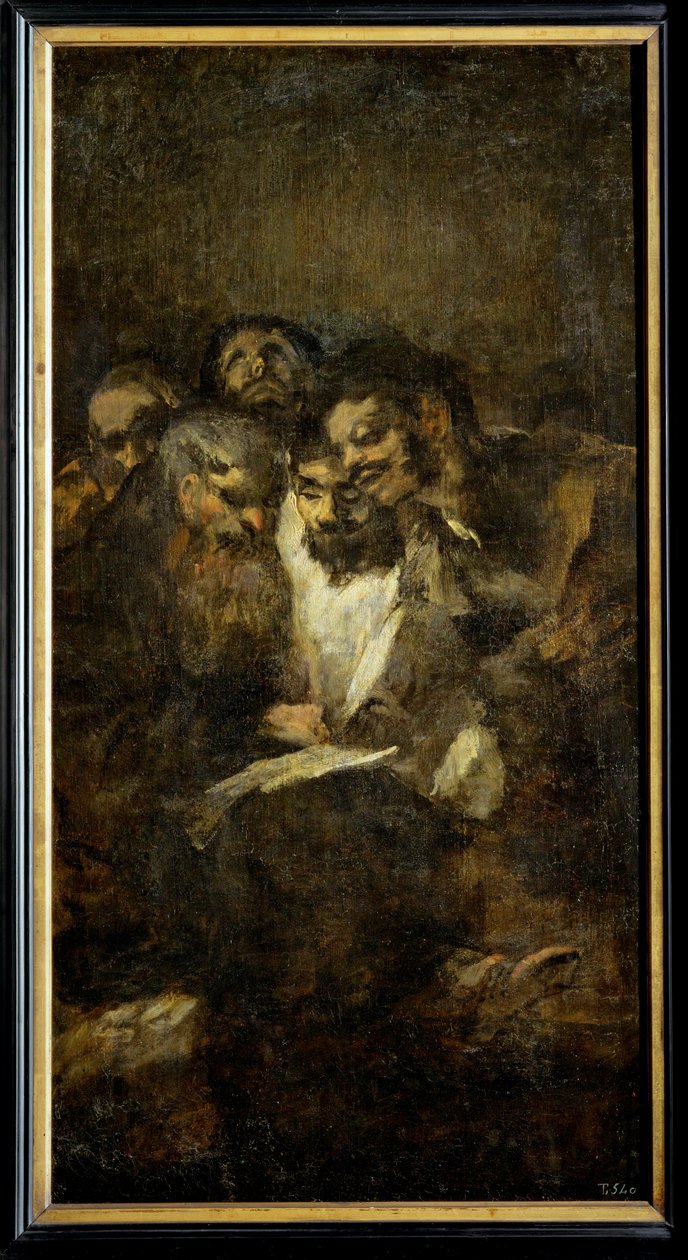 Lesen, auch Die Politiker von Francisco Jose de Goya y Lucientes