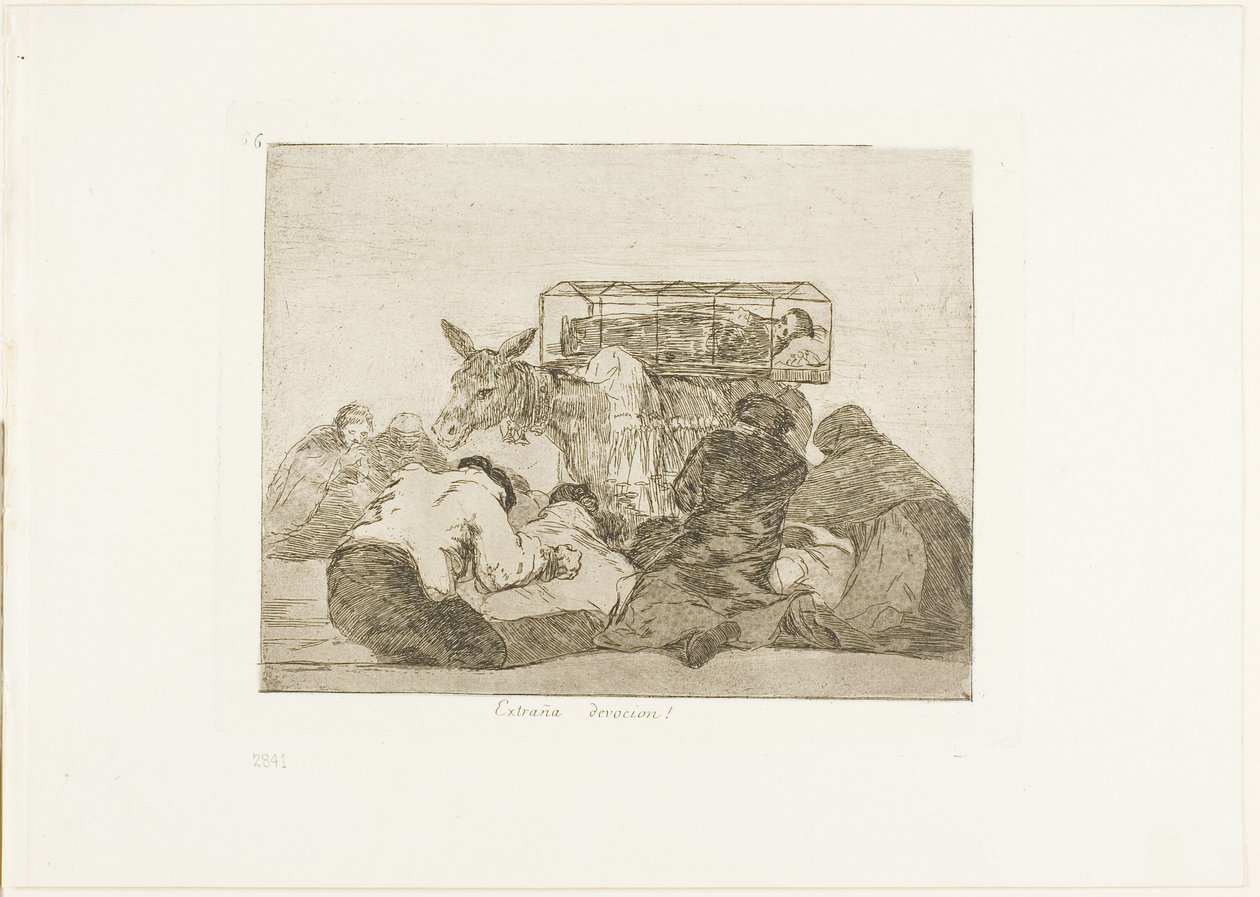 Seltsame Hingabe!, Platte 66 aus Die Schrecken des Krieges von Francisco Jose de Goya y Lucientes