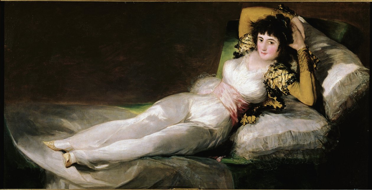 Die bekleidete Maja von Francisco Jose de Goya y Lucientes