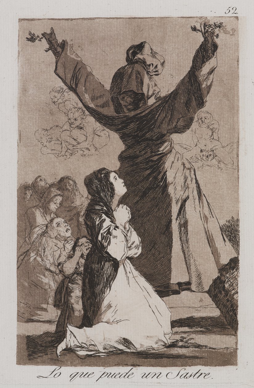 Was ein Schneider alles kann! (Lo que puede un sastre!) von Francisco de Goya
