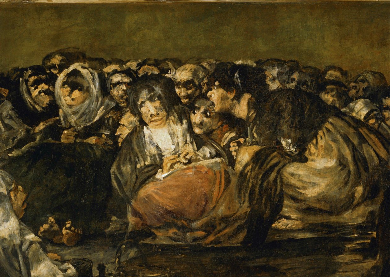 Hexensabbat von Francisco Jose de Goya y Lucientes