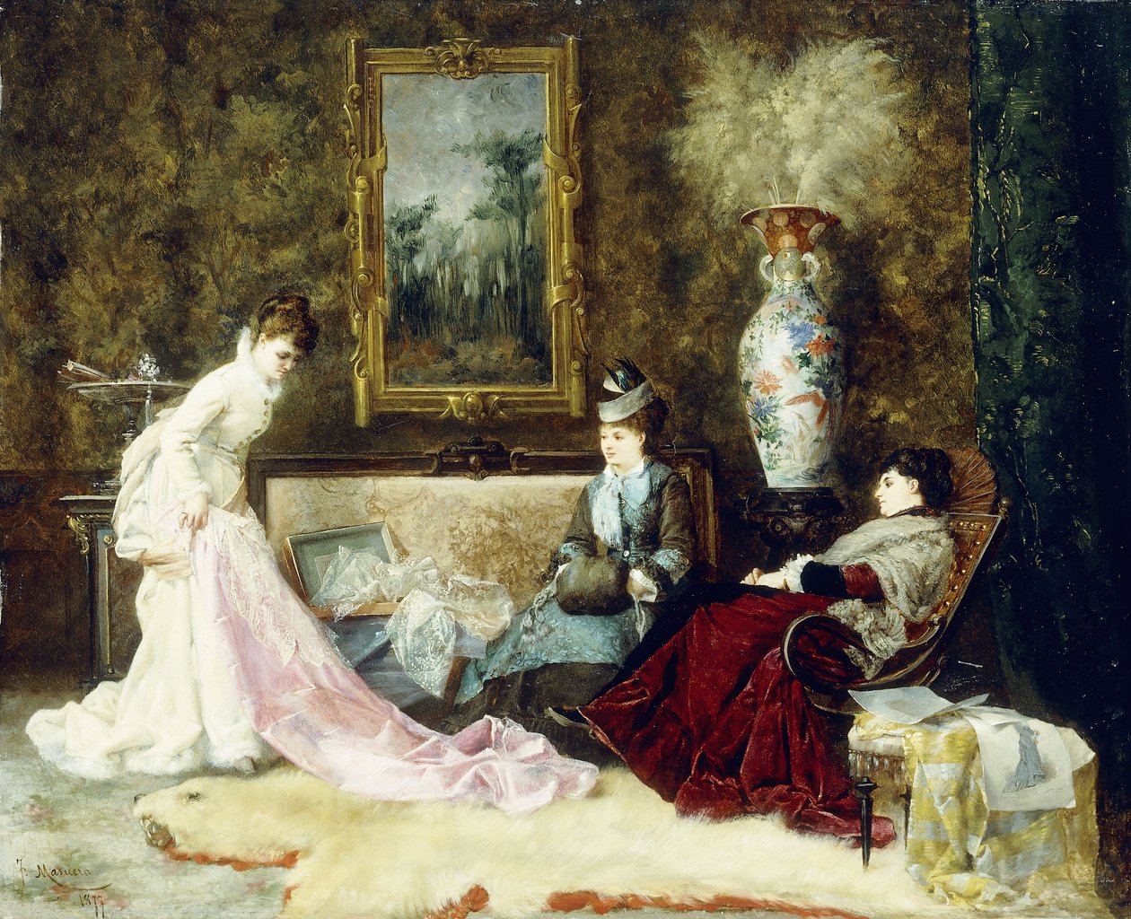 Feine Spitze, 1877 von Francisco Masriera y Manovens