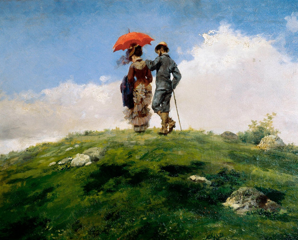 Der grüne Berg von Francisco Masriera y Manovens