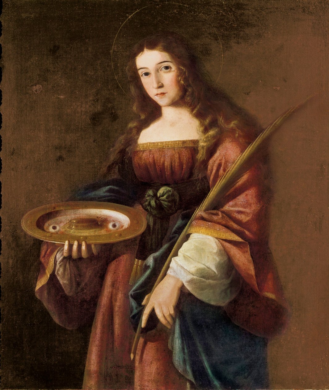Heilige Lucia von Francisco de (circle of) Zurbaran