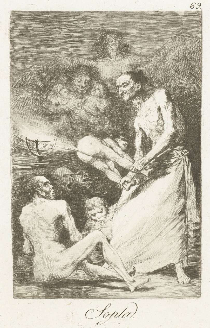 Blasen von Francisco de Goya