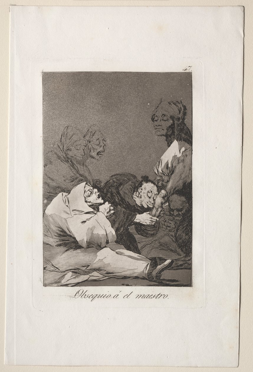 Caprichos: Ein Geschenk für den Meister von Francisco de Goya
