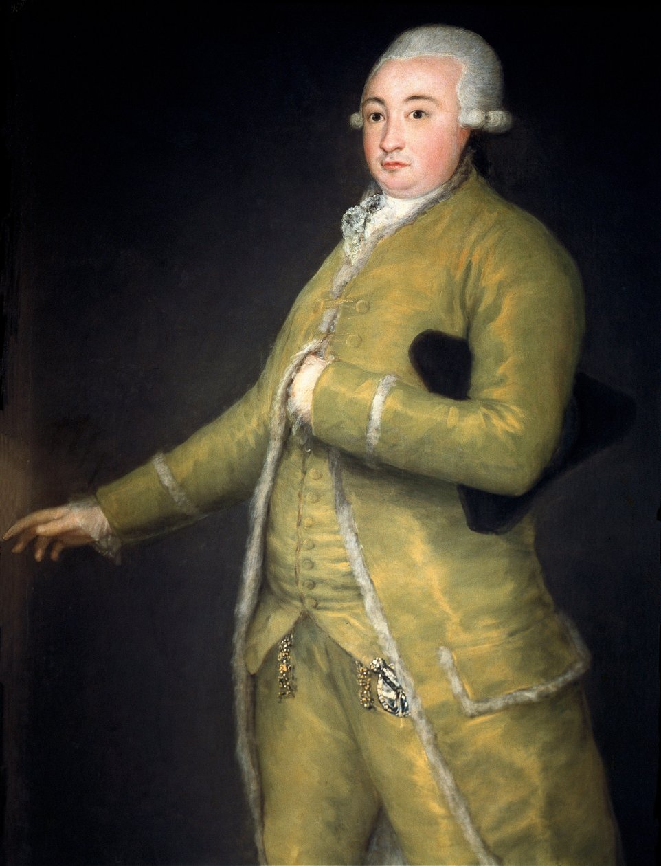 Graf François de Cabarrus (Francisco de Cabarrus) von Francisco de Goya