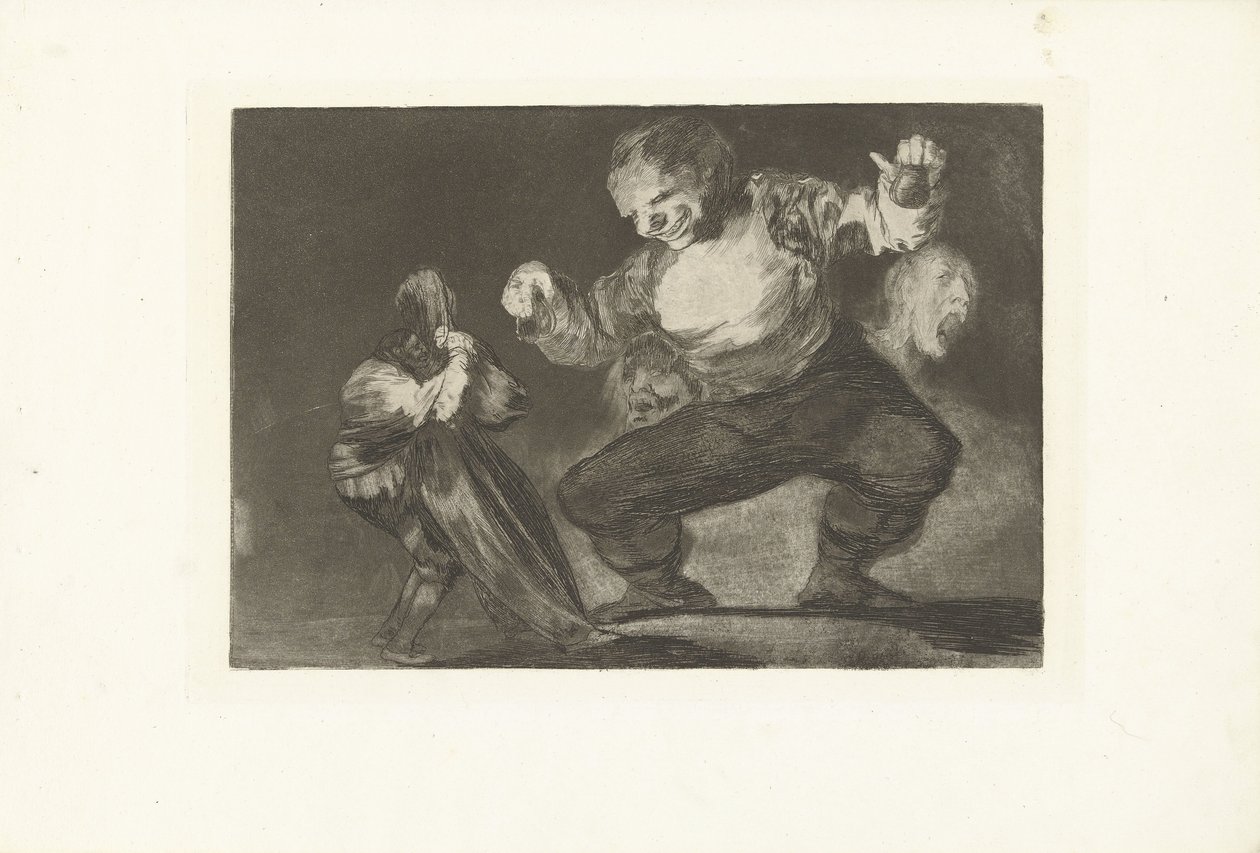 Der Narr. Los Disparates (Serie) von Francisco de Goya