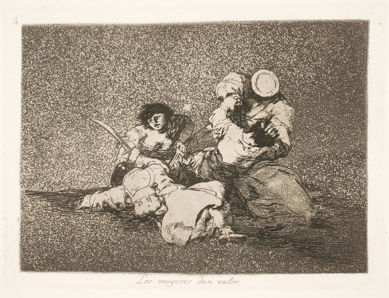 Es sind die Frauen, die Mut geben (4) von Francisco de Goya