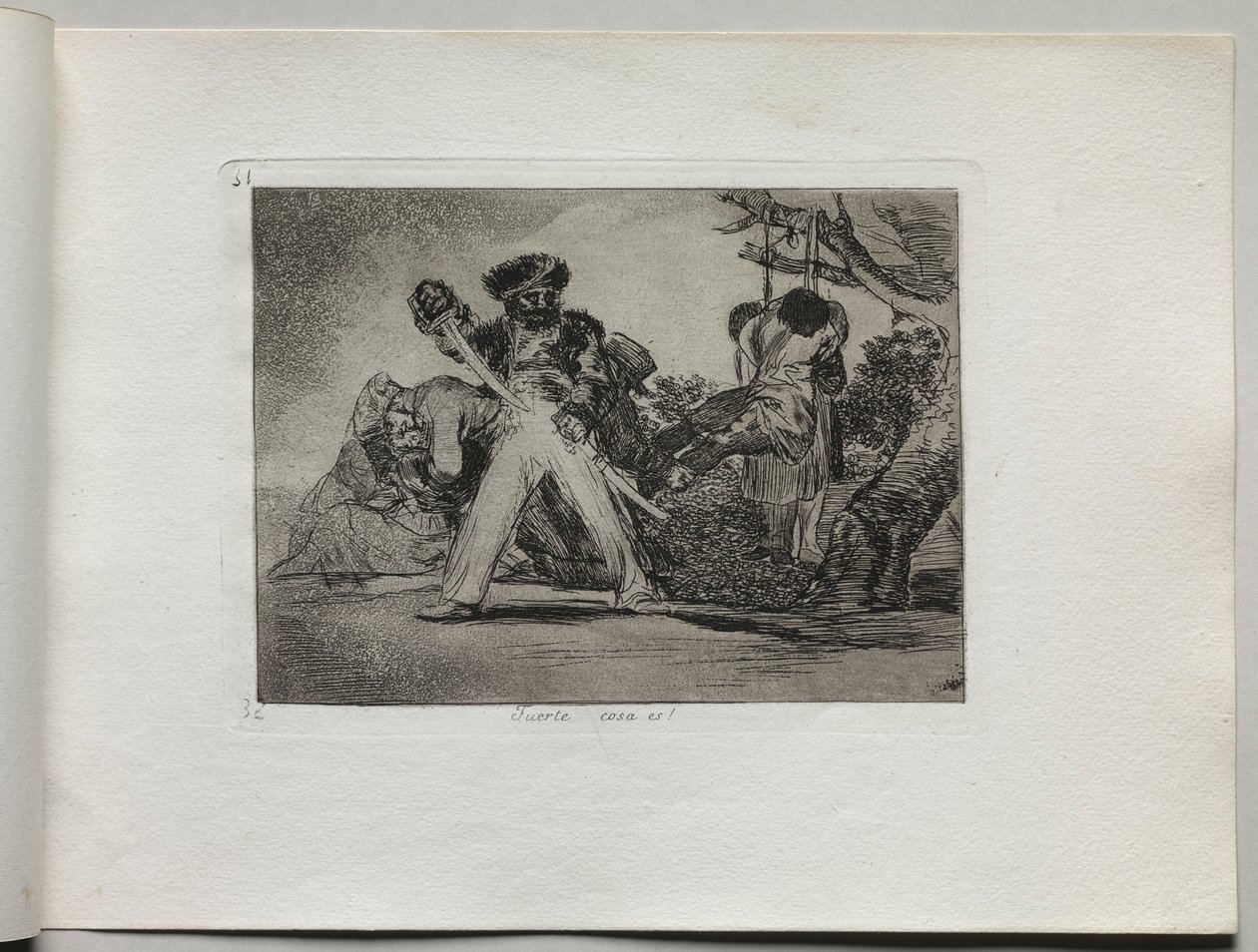Die Schrecken des Krieges: Das ist hart, 1810-1820 von Francisco de Goya