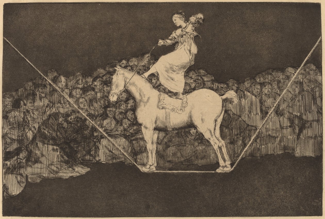 Sichere Torheit von Francisco de Goya