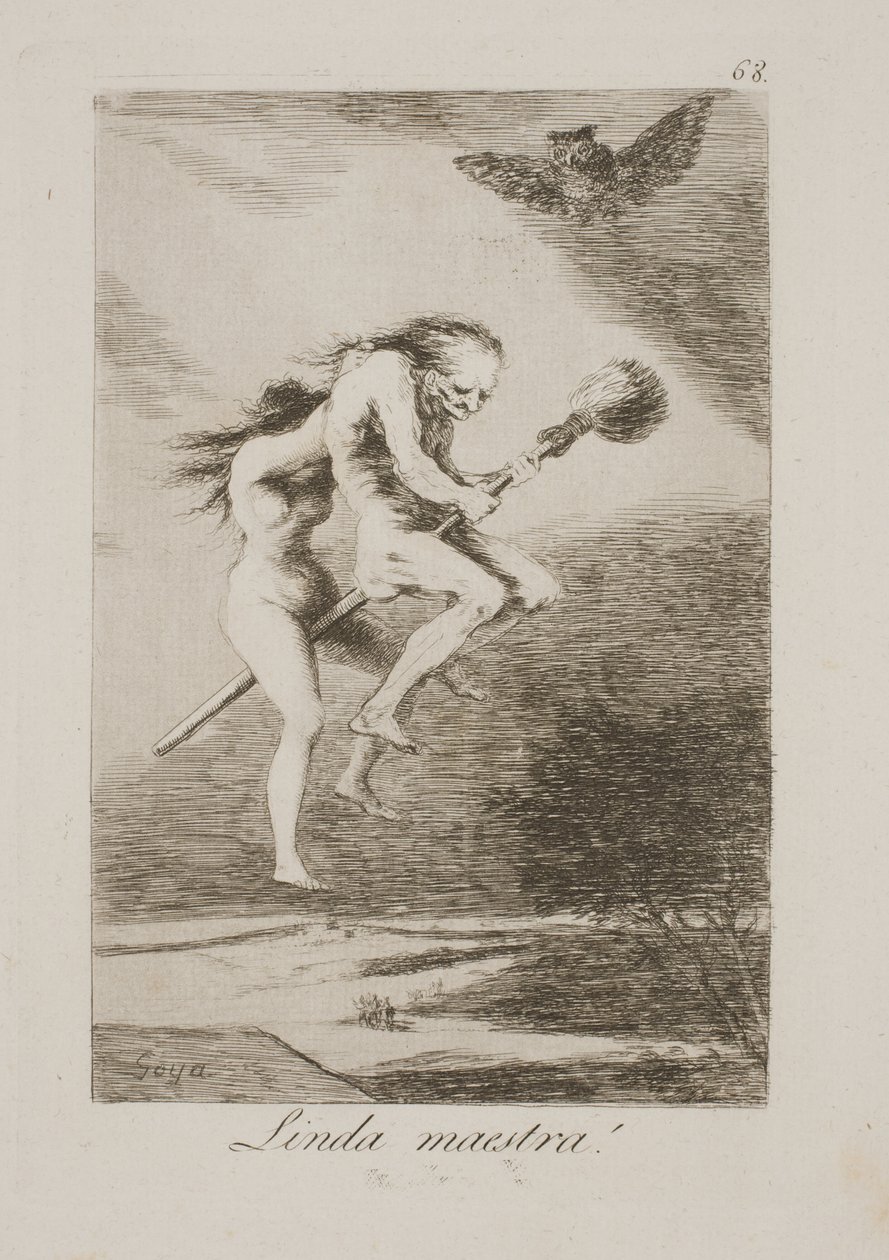 Ein hübscher Lehrer von Francisco de Goya