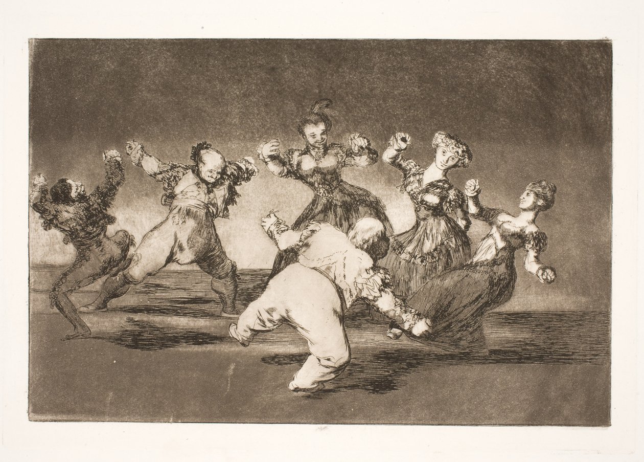 Wenn Marion tanzen will, muss sie die Konsequenzen tragen von Francisco de Goya