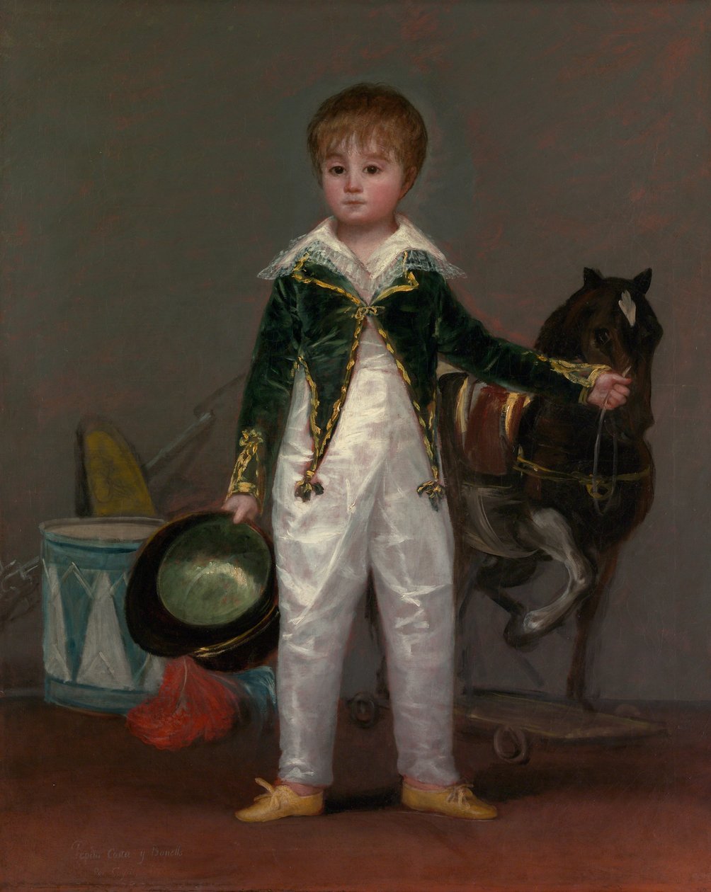 José Costa y Bonells (gestorben 1870), genannt Pepito, ca. 1810 von Francisco de Goya