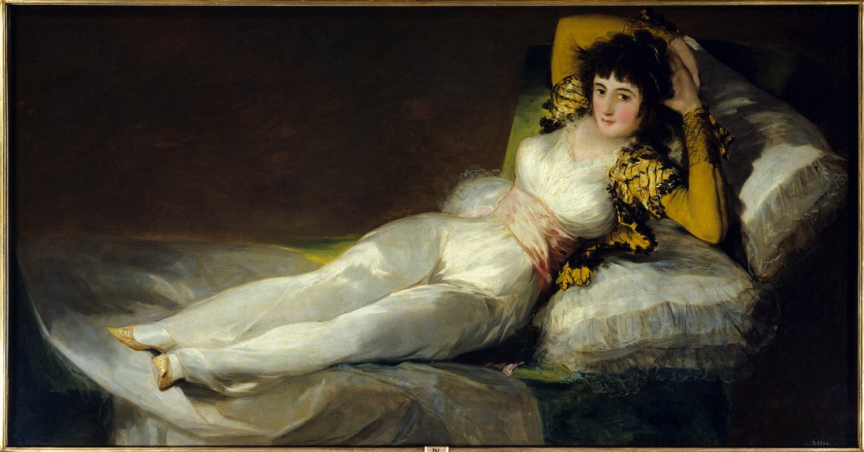 La maja vestida (Die bekleidete Maja) von Francisco de Goya